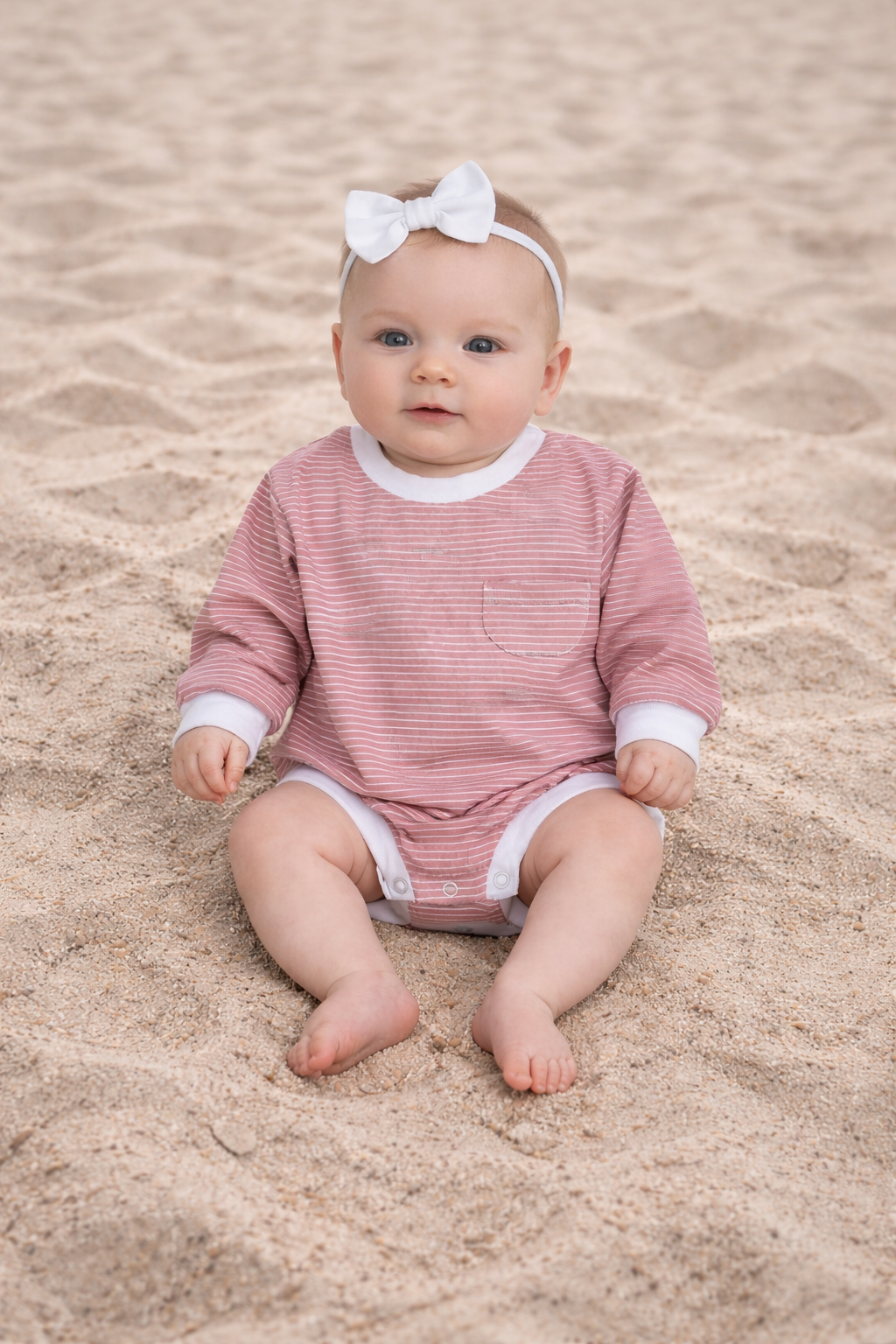 Stripped Romper