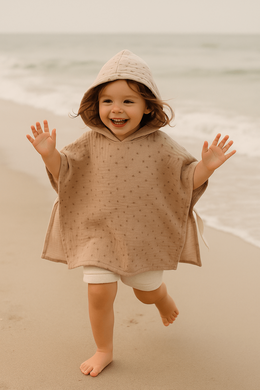 Tiny Flowers Poncho