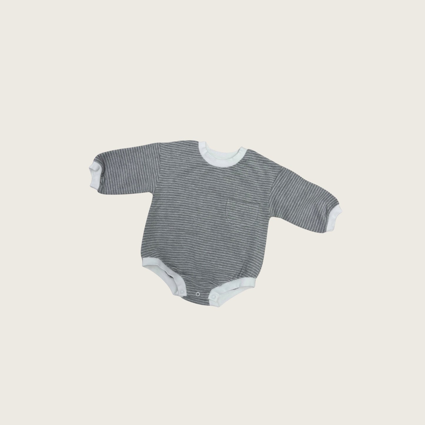 Stripped Romper